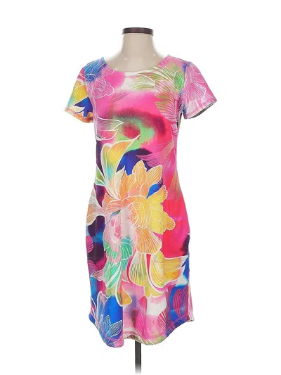 Pre-owned T By Talbots Casual Dress In Pink