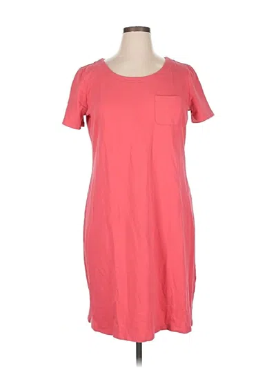Pre-owned T By Talbots Casual Dress In Pink