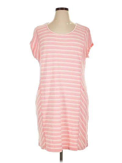 Pre-owned T By Talbots Casual Dress In Pink