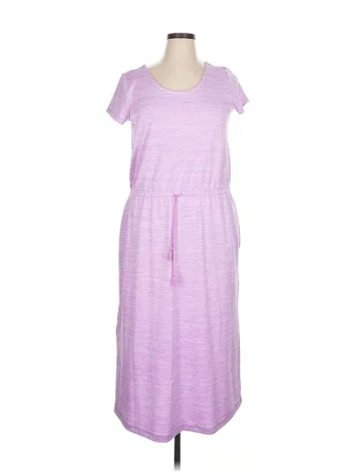 Pre-owned T By Talbots Casual Dress In Purple