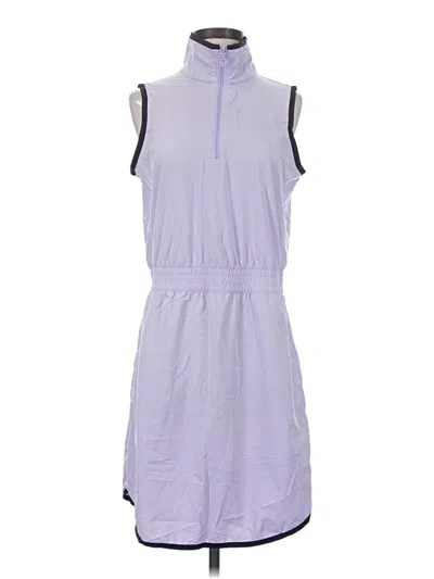 Pre-owned T By Talbots Casual Dress In Purple