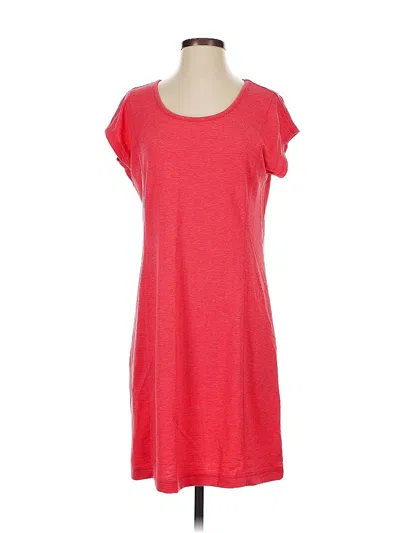Pre-owned T By Talbots Casual Dress In Red