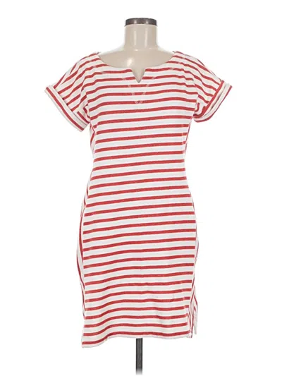 Pre-owned T By Talbots Casual Dress In Red
