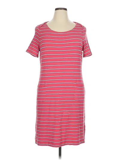 Pre-owned T By Talbots Casual Dress In Red