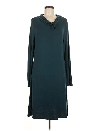 Pre-owned T By Talbots Casual Dress In Teal