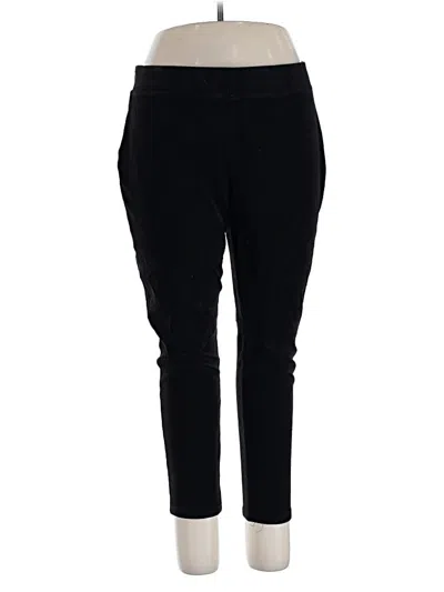 Pre-owned T By Talbots Casual Pants In Black