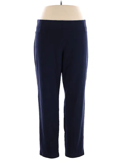 Pre-owned T By Talbots Casual Pants In Blue