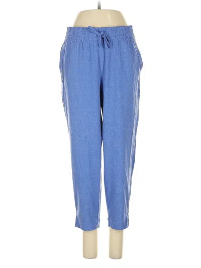 Pre-owned T By Talbots Casual Pants In Blue