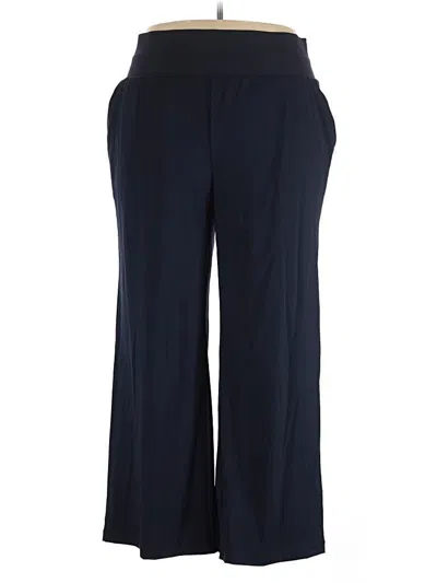 T By Talbots Casual Pants In Blue