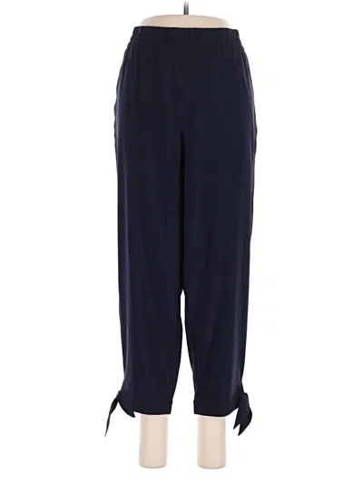 Pre-owned T By Talbots Casual Pants In Blue