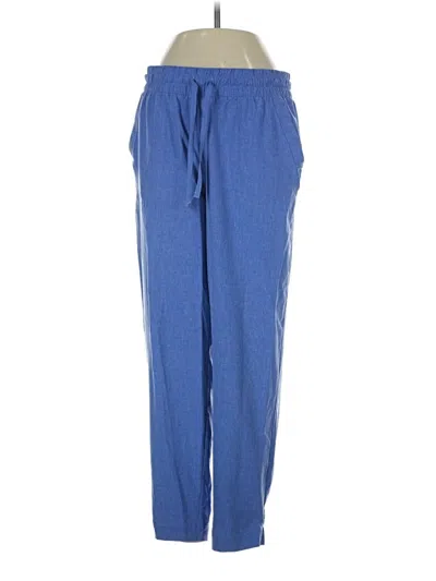 Pre-owned T By Talbots Casual Pants In Blue
