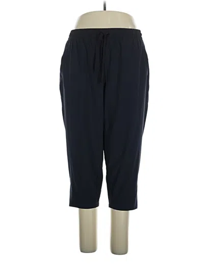 Pre-owned T By Talbots Casual Pants In Blue