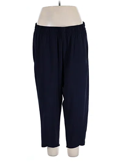 Pre-owned T By Talbots Casual Pants In Blue