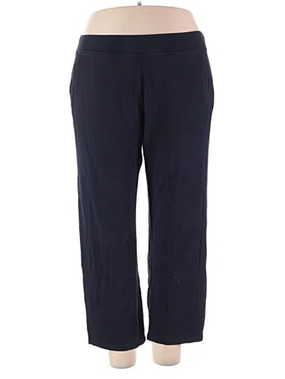 Pre-owned T By Talbots Casual Pants In Blue