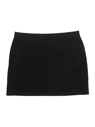 Pre-owned T By Talbots Casual Skirt In Black