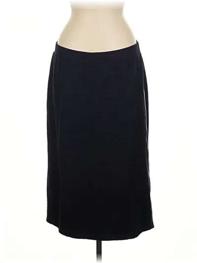 Pre-owned T By Talbots Casual Skirt In Black
