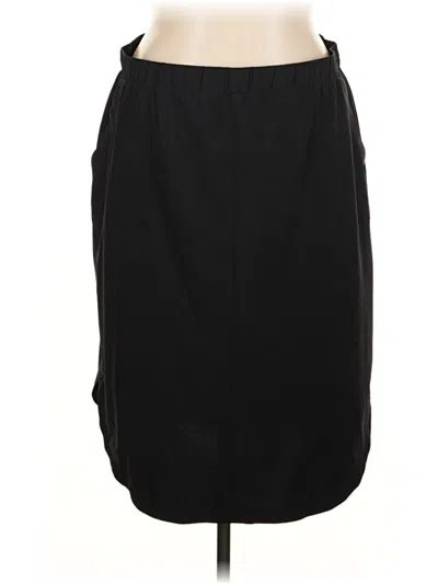 Pre-owned T By Talbots Casual Skirt In Black