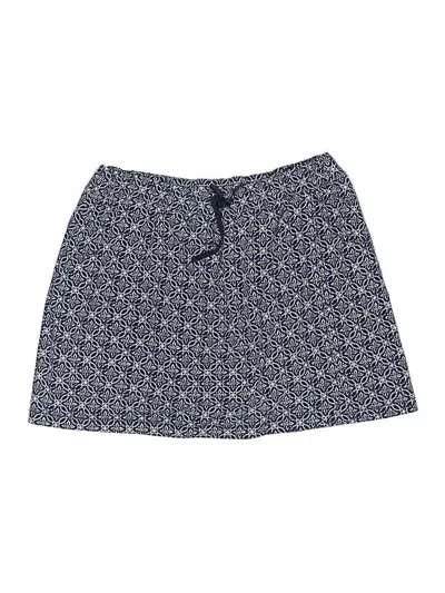 Pre-owned T By Talbots Casual Skirt In Blue