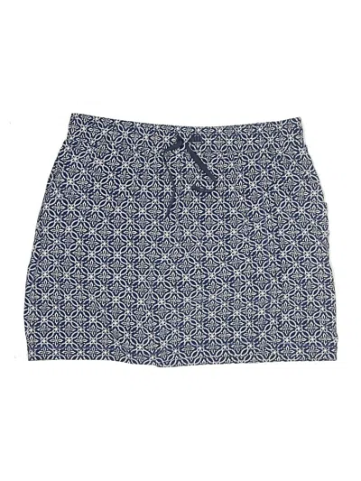 Pre-owned T By Talbots Casual Skirt In Blue