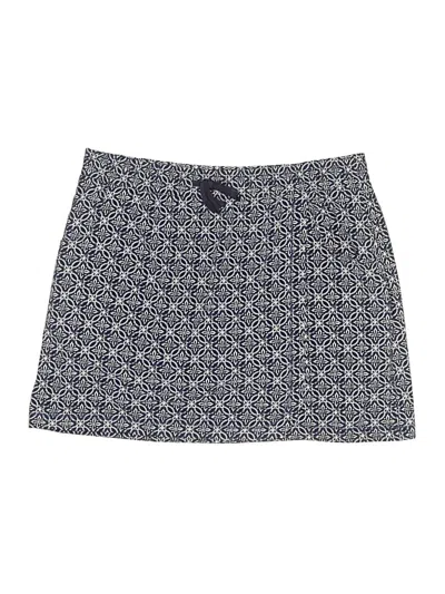 Pre-owned T By Talbots Casual Skirt In Blue