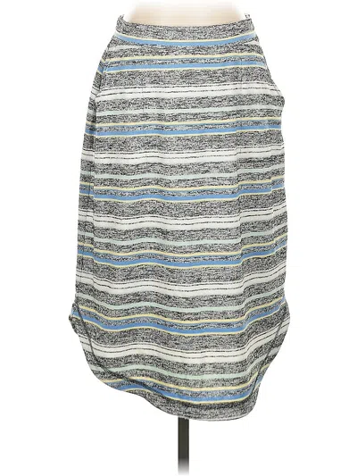 Pre-owned T By Talbots Casual Skirt In Gray