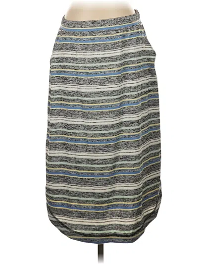 Pre-owned T By Talbots Casual Skirt In Gray