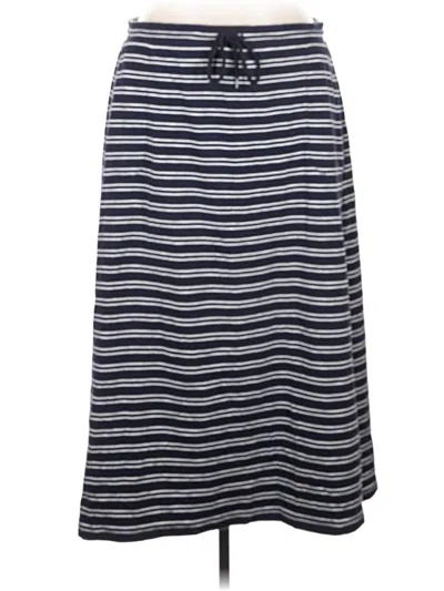 Pre-owned T By Talbots Casual Skirt In Gray