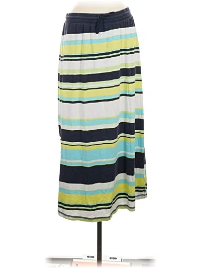 Pre-owned T By Talbots Casual Skirt In Green