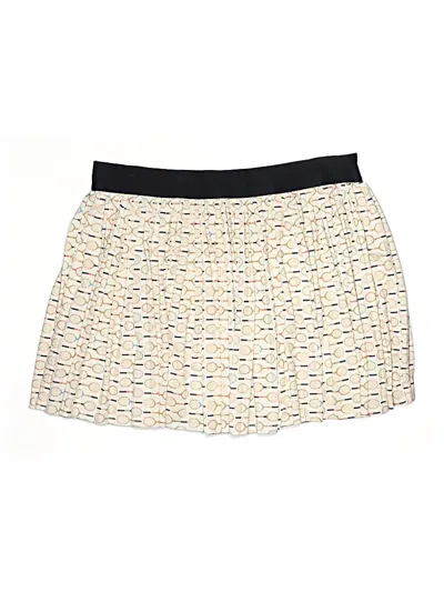 Pre-owned T By Talbots Casual Skirt In Ivory