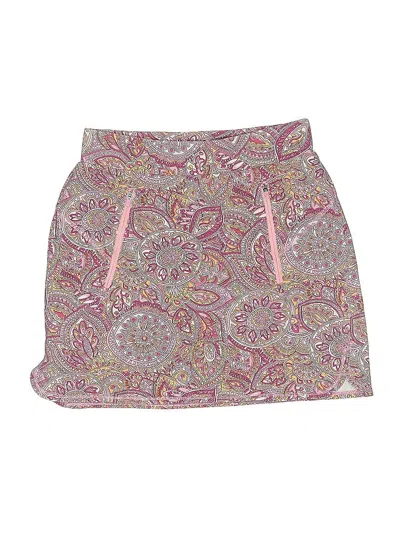 Pre-owned T By Talbots Casual Skirt In Pink