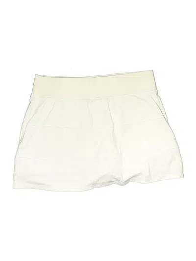 Pre-owned T By Talbots Casual Skirt In White