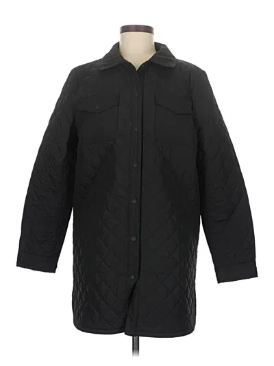 Pre-owned T By Talbots Coat In Black