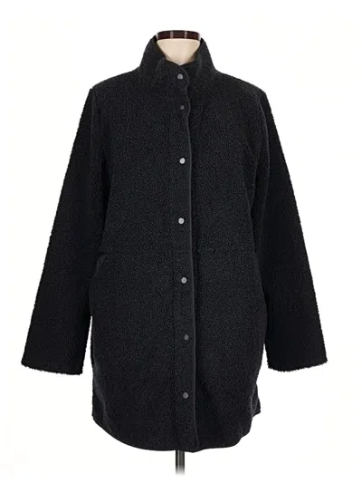 Pre-owned T By Talbots Coat In Black