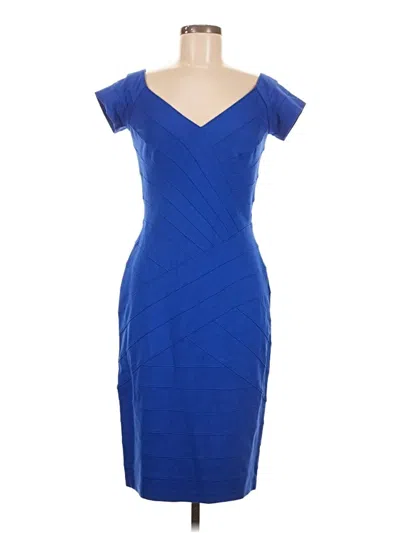 Pre-owned T By Talbots Cocktail Dress In Blue