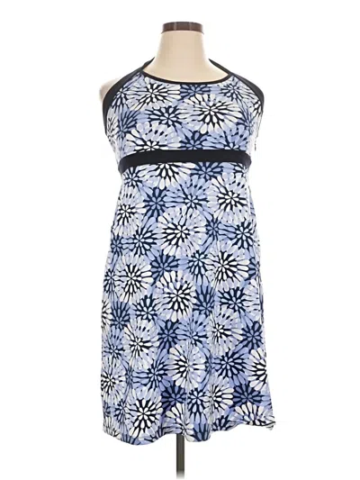Pre-owned T By Talbots Cocktail Dress In Blue