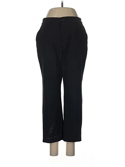 Pre-owned T By Talbots Dress Pants In Black