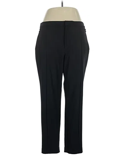 Pre-owned T By Talbots Dress Pants In Black