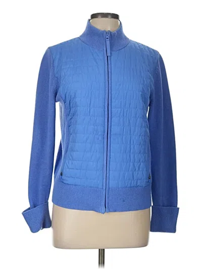Pre-owned T By Talbots Jacket In Blue
