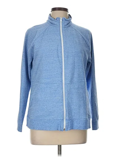 Pre-owned T By Talbots Jacket In Blue