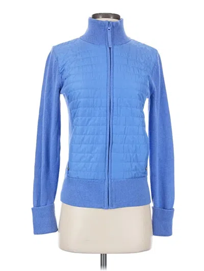 Pre-owned T By Talbots Jacket In Blue