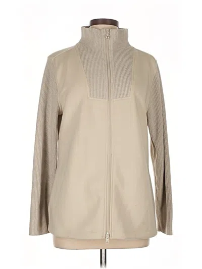 Pre-owned T By Talbots Jacket In Brown