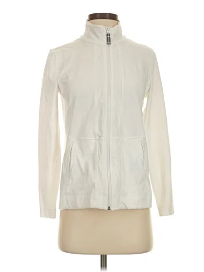 Pre-owned T By Talbots Jacket In White