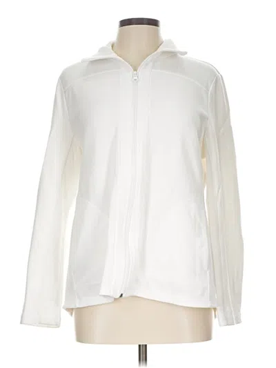Pre-owned T By Talbots Jacket In White