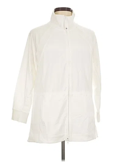 Pre-owned T By Talbots Jacket In White