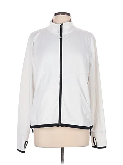Pre-owned T By Talbots Jacket In White