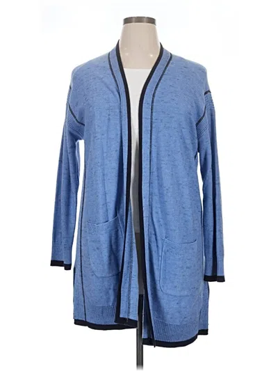 Pre-owned T By Talbots Kimono In Blue