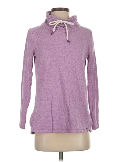 Pre-owned T By Talbots Long Sleeve Top Purple Cowl Neck Tops