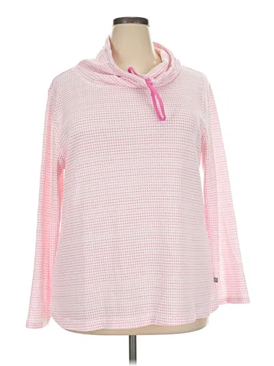 Pre-owned T By Talbots Long Sleeve T-shirt In Pink