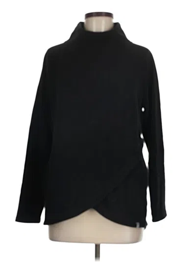 Pre-owned T By Talbots Long Sleeve Turtleneck In Black