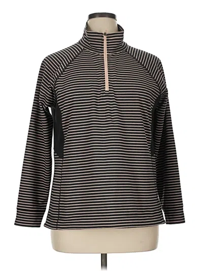 Pre-owned T By Talbots Long Sleeve Turtleneck In Black
